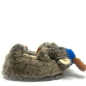 Kid's Animal Plush Non-Slip Slippers Dash the Moose