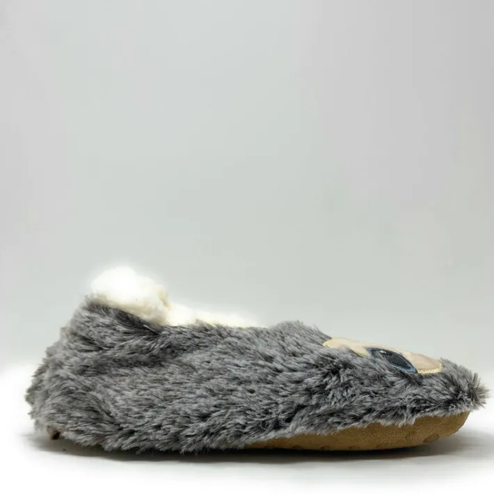 kids_cute_fluffy_house_in_6.webp Kid's Cute Fluffy House Indoor Slippers Sloth Step