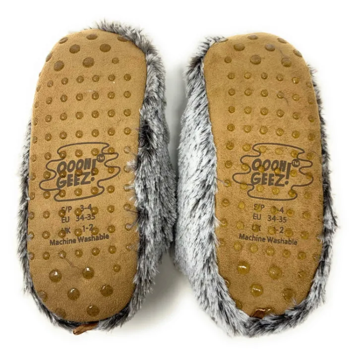 kids_cute_fluffy_house_in_7.webp Kid's Cute Fluffy House Indoor Slippers Sloth Step