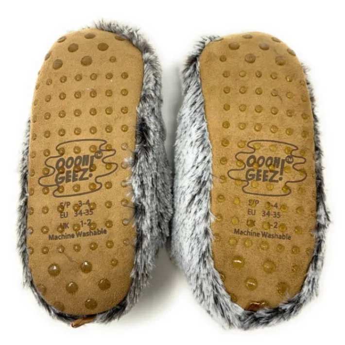 kids_cute_fluffy_house_in_8.webp Kid's Cute Fluffy House Indoor Slippers Sloth Step