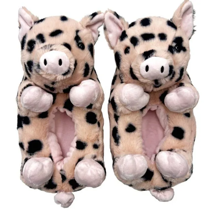 kids_funny_animal_plush_n_0.webp Kid's Funny Animal Plush Non-Slip Slippers Sugar the Pig