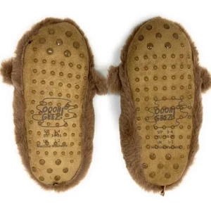 Kid's Funny Fluffy House Slippers Let's Monkey