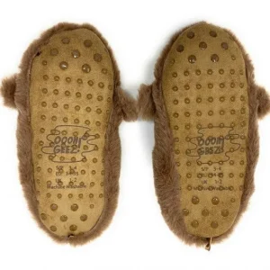 Kid's Funny Fluffy House Slippers Let's Monkey