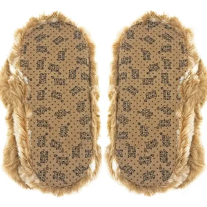 Kid's Funny Fluffy Non-Slip Slippers Dusty the Sloth