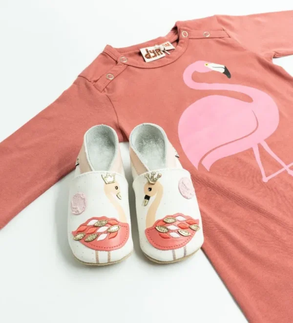 Lait et Miel Hjemmesko Flamingo