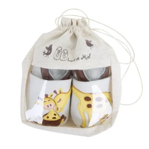 Lait et Miel Hjemmesko Girafe