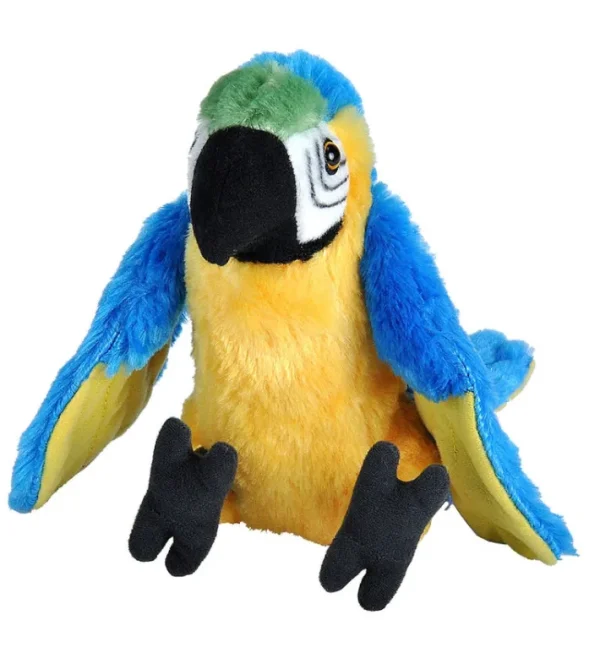 Macaw Parrot Plush 8"