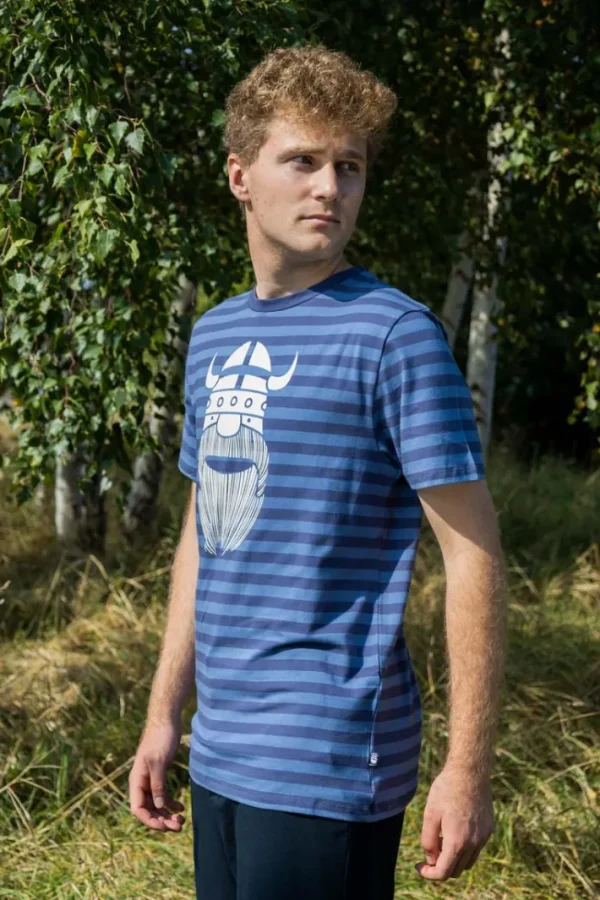 Mande Tee Grey Marine/Cold Blue ERIK