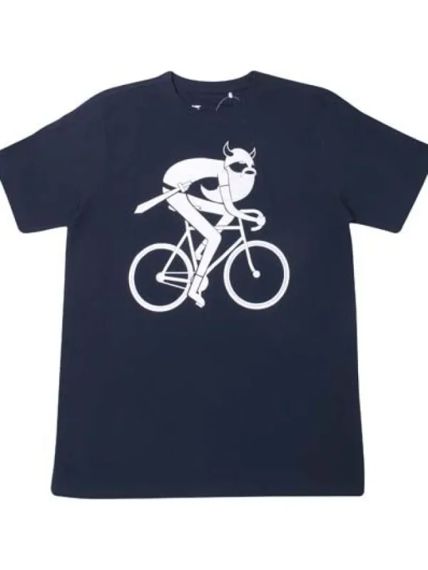 Mande Tee Navy BIKING VIKING