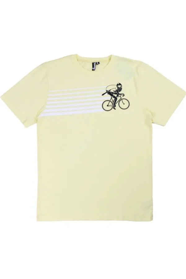 Mande Tee Pale Yellow VELOVIKING TDF
