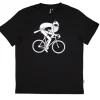 Mande Tee X Black BIKING VIKING (white)