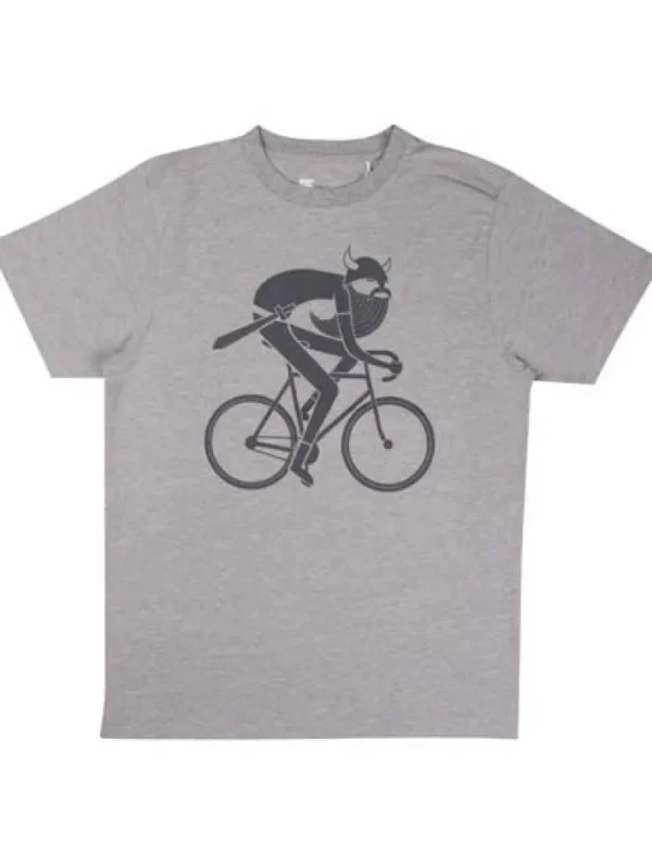 Mande Tee X Hthr Grey BIKING VIKING