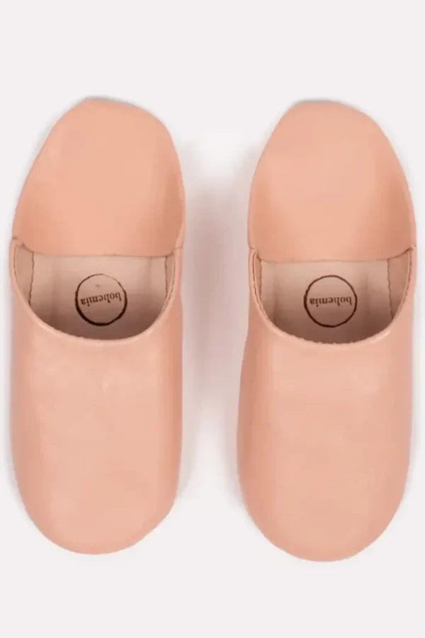 Marokkanske Babouche Tøfler Ballet Pink