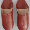 Marokkanske Babouche Tøfler Terracotta