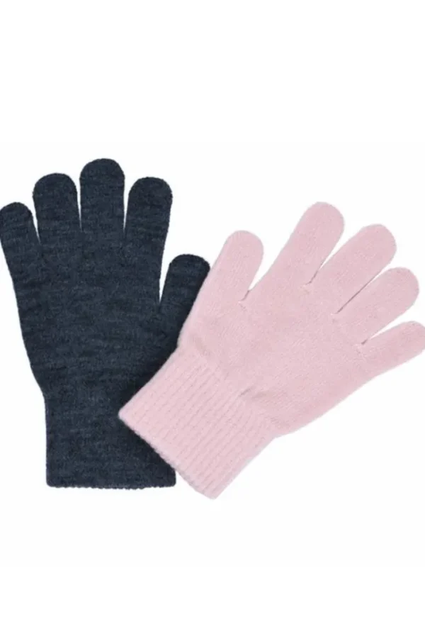 Melton 2-Pak Fingervanter Wild Rose