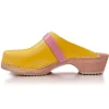 Mine Træsko Yellow/Pink
