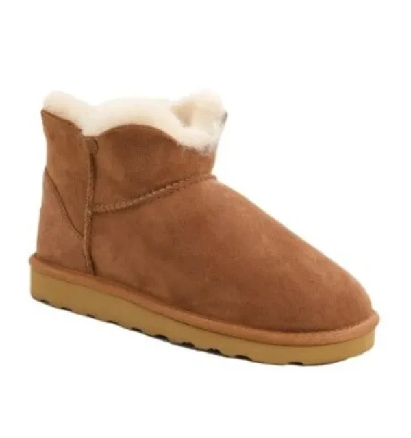 Mini Sheepskin Boots Chestnut