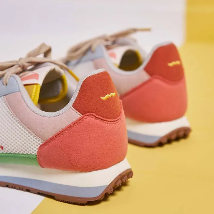 mmoustache_gabrielle_sued_2.webp M.MOUSTACHE Gabrielle Suede jaune corail ciel