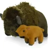 Mom Baby Bison