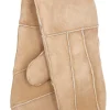 No Waste Sheepskin Gloves Light Camel