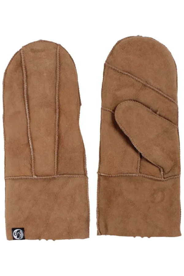 No Waste Sheepskin Gloves Cognac