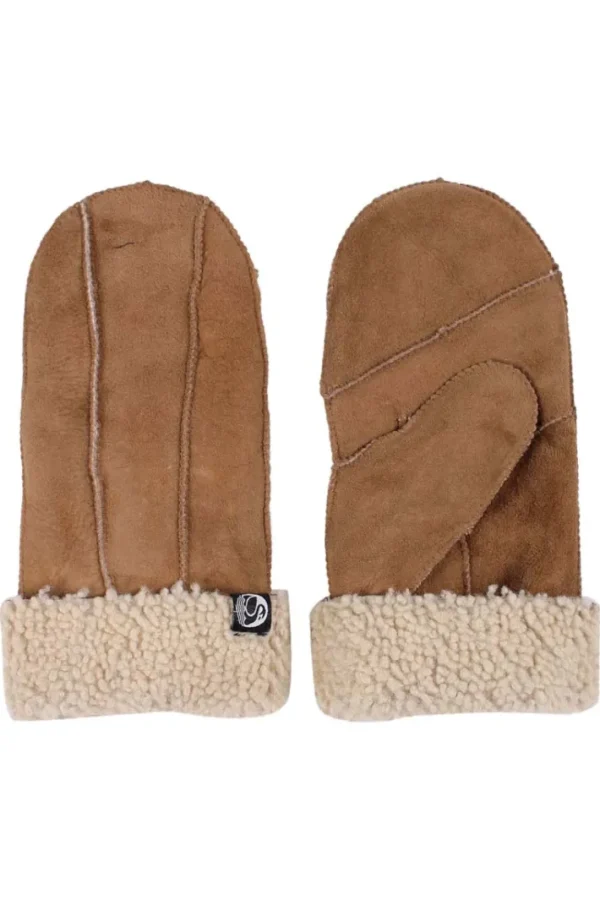 No Waste Sheepskin Gloves Cognac