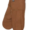 No Waste Sheepskin Napa Gloves - Camel