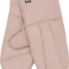 No Waste Sheepskin Napa Gloves Light Pink