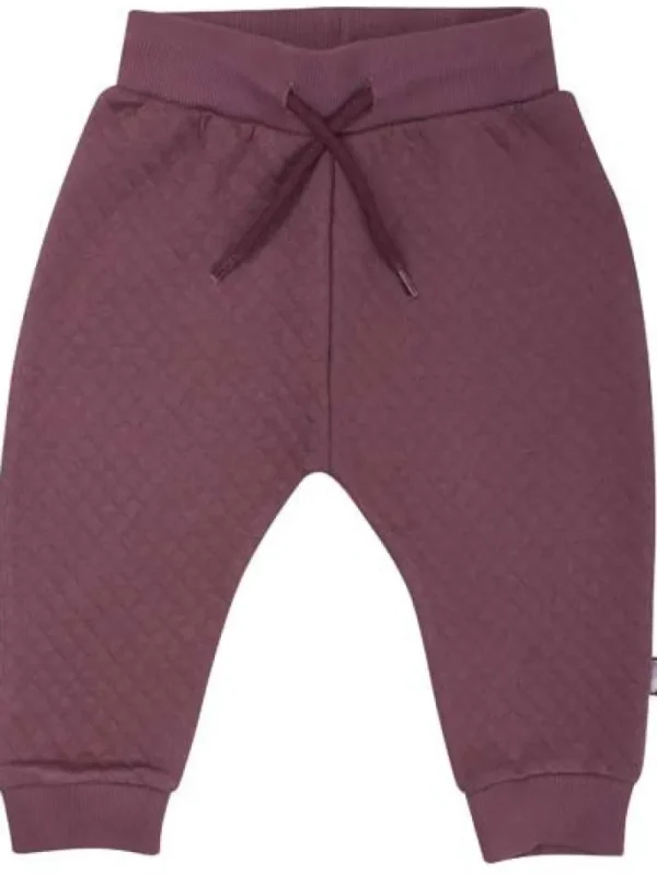 ORGANIC - Daneboeg pants Grey Plum