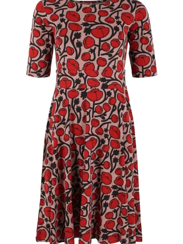 ORGANIC - Danecharlotte Slub Dress Rose Beige POPPY