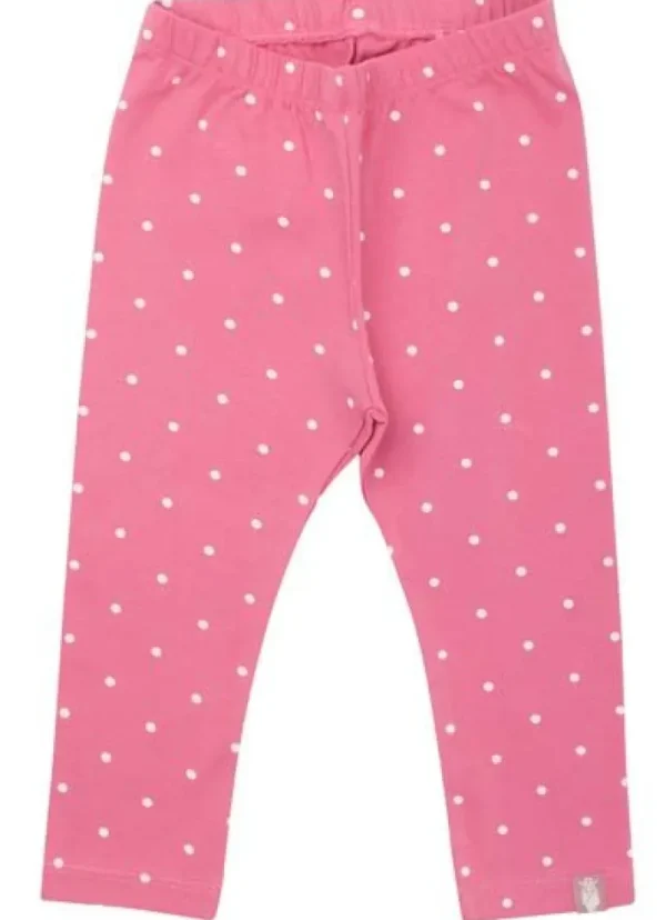 ORGANIC - Danekanel leggings Darling Pink/Chalk