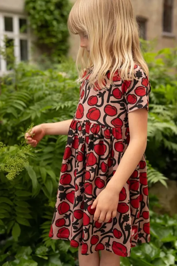 ORGANIC - Daneshellfish Dress Rose Beige POPPY