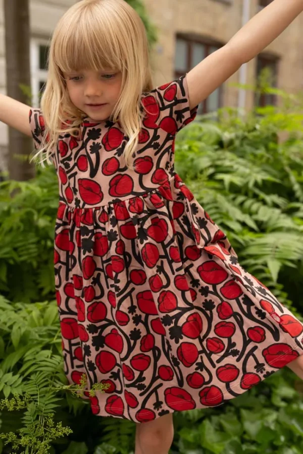 ORGANIC - Daneshellfish Dress Rose Beige POPPY