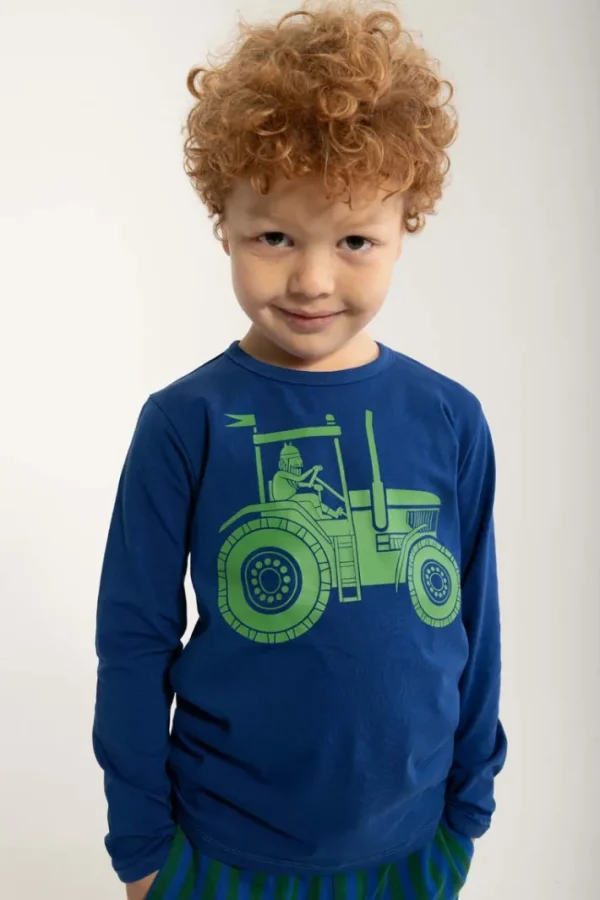 ORGANIC - Danespire Tee Deep Blue TRAKTHOR