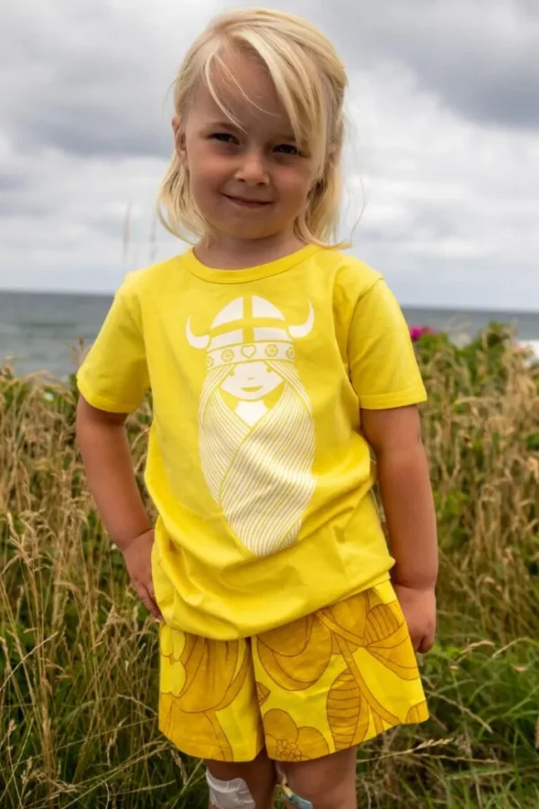 ORGANIC - Danoyster Shorts Mellow Yellow BLOOM BOOM