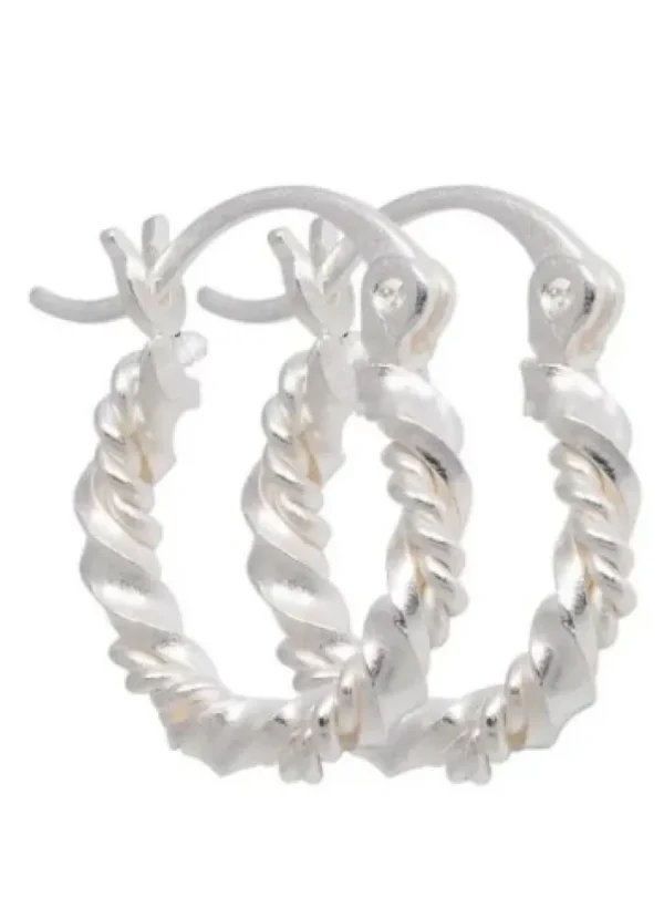 Pico CPH Andie Hoops Sølvfarvet