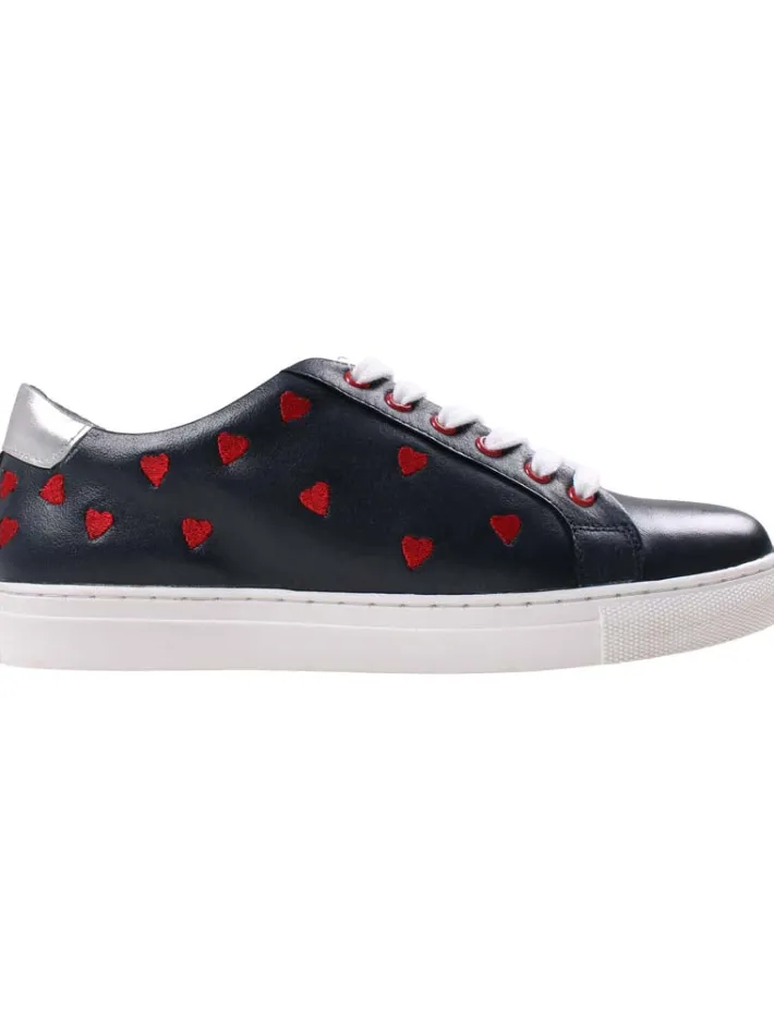 piedpied_leather_love_sne_0.webp PiedPied Leather Love Sneakers Navy ( Red Hearts )