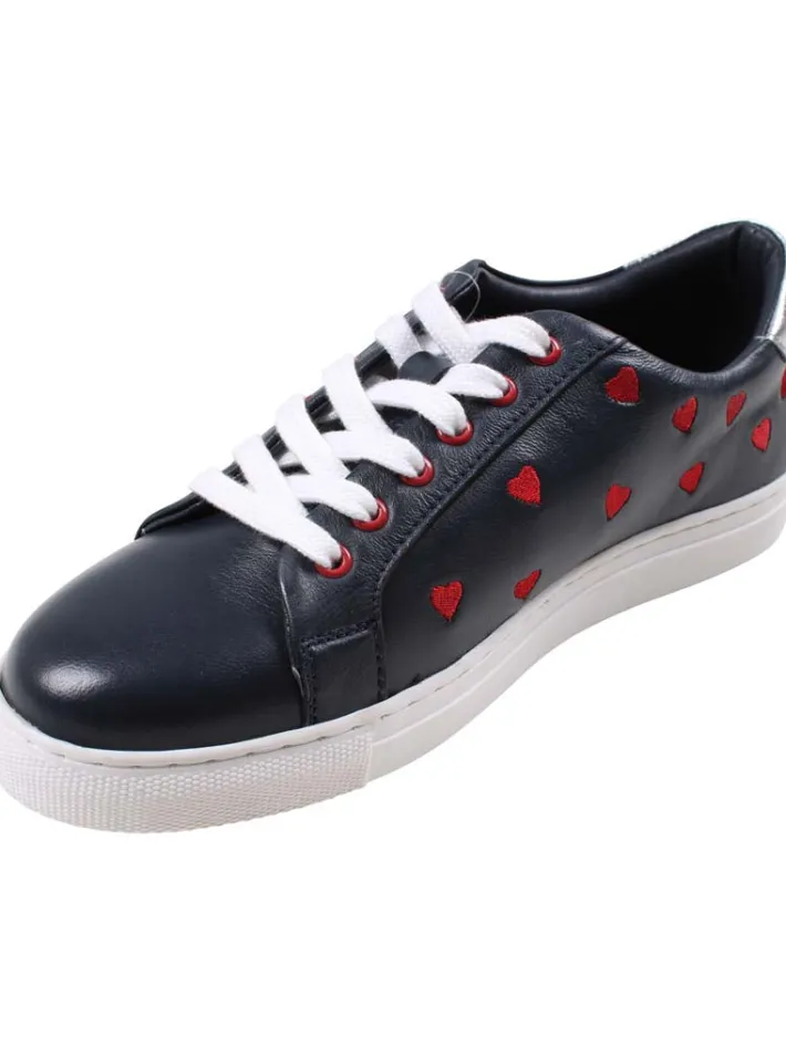 piedpied_leather_love_sne_1.webp PiedPied Leather Love Sneakers Navy ( Red Hearts )