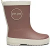 Pom Pom Gumboots Mahogany