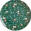 Rice Melamine Dessert Tallerken Green SWEET BUTTERFLY