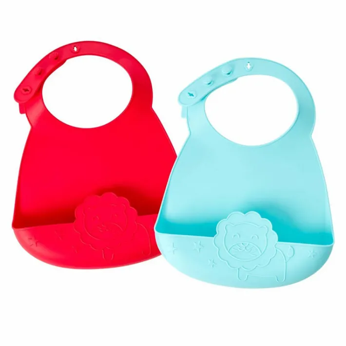 rice_silikone_hagesmk_red_1.webp Rice Silikone Hagesmæk Red LOEVE