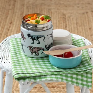 RL Food Flask Stainless Steel Prehistoric Land