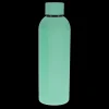 RL Rubber coated steel bottle Mint green