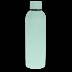 RL Rubber coated steel bottle Eggshell blue