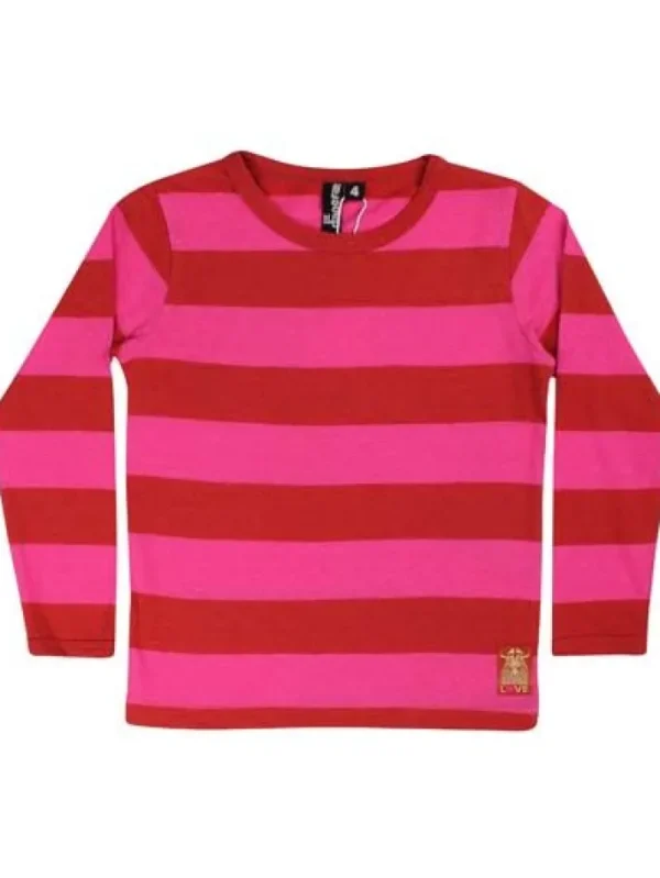 Rocky Wool LS Dk Rust/Hot Pink