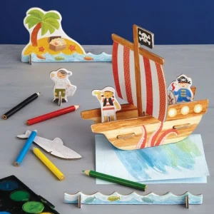 Room2Play-Pop Op Farvelægning Pirat