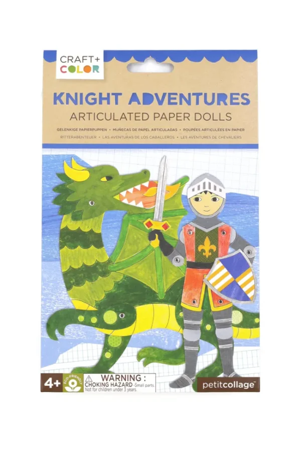 Room2Play-Riddere Eventyr Articulated Paper Doll