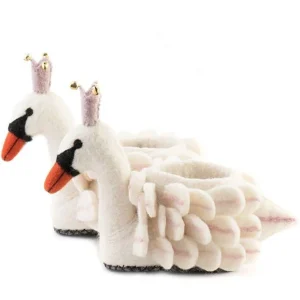 Sew Heart Felt Hjemmesko til Børn med Svane