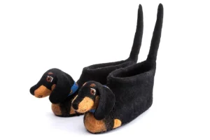 Sew Heart Felt Hjemmesko til Børn med Gravhund