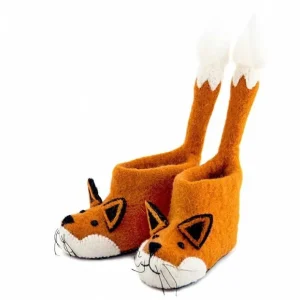 Sew Heart Felt Hjemmesko til Børn med Ræv